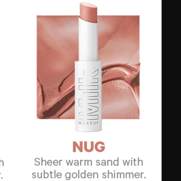 ๐ฅ3/$30 NIB MILK MAKEUP KUSH Lip Balm Shade Nug Full Size 3g Retail Price $16.00 - Picture 1 of 7